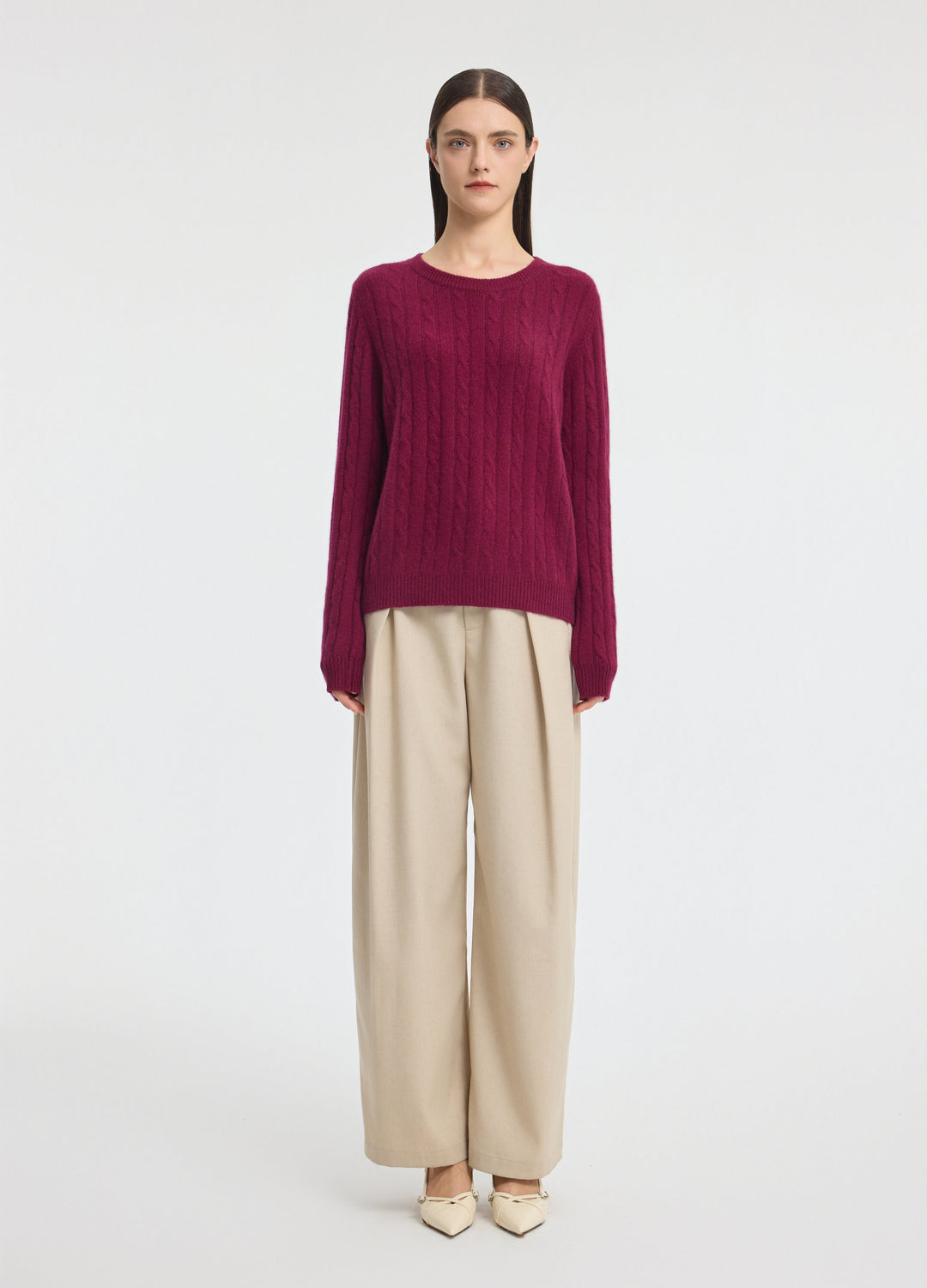 Cashmere Cable Jumper