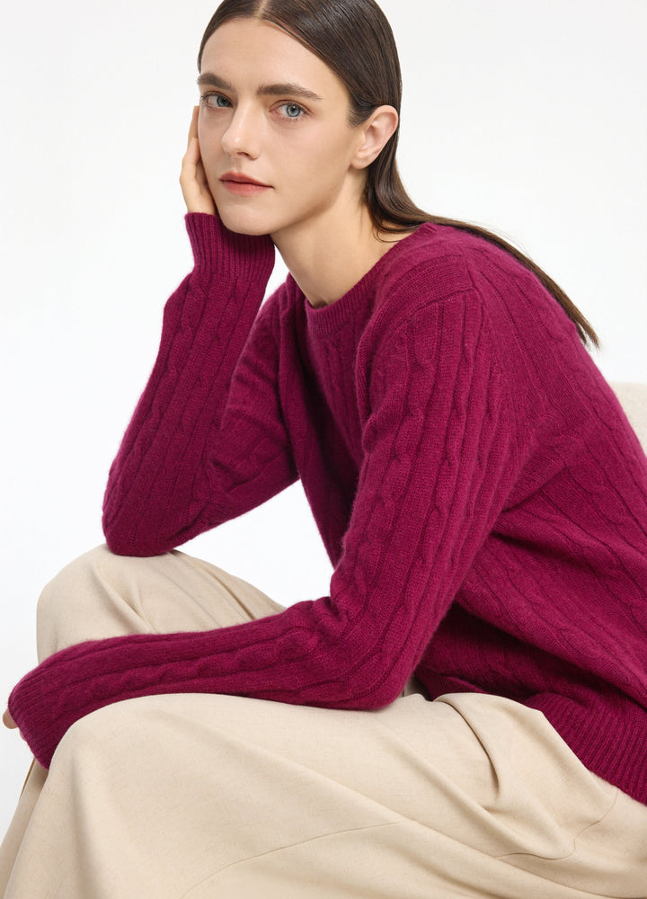 Cashmere Cable Jumper