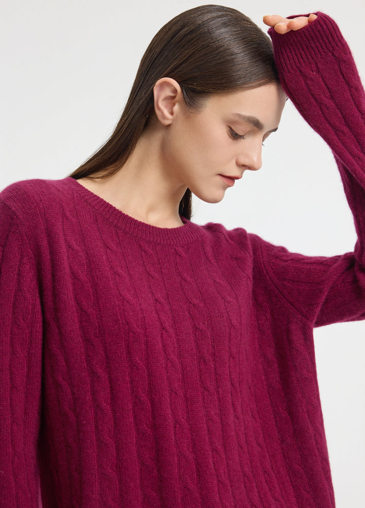 Cashmere Cable Jumper