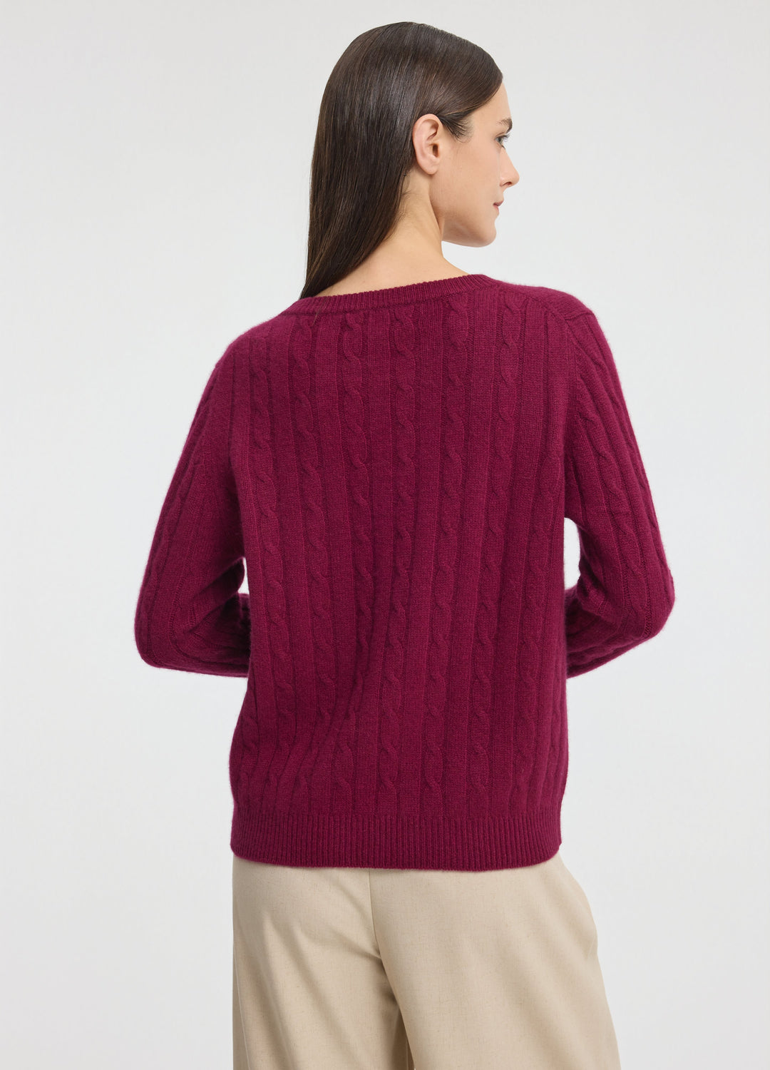 Cashmere Cable Jumper