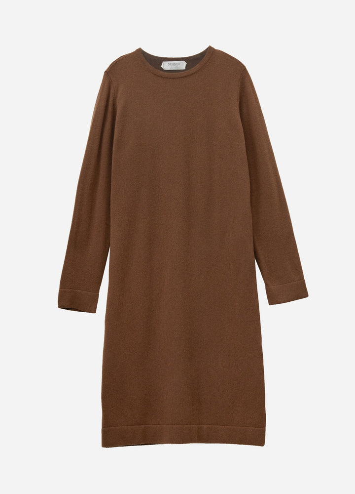 Cashmere Crew Neck Dress