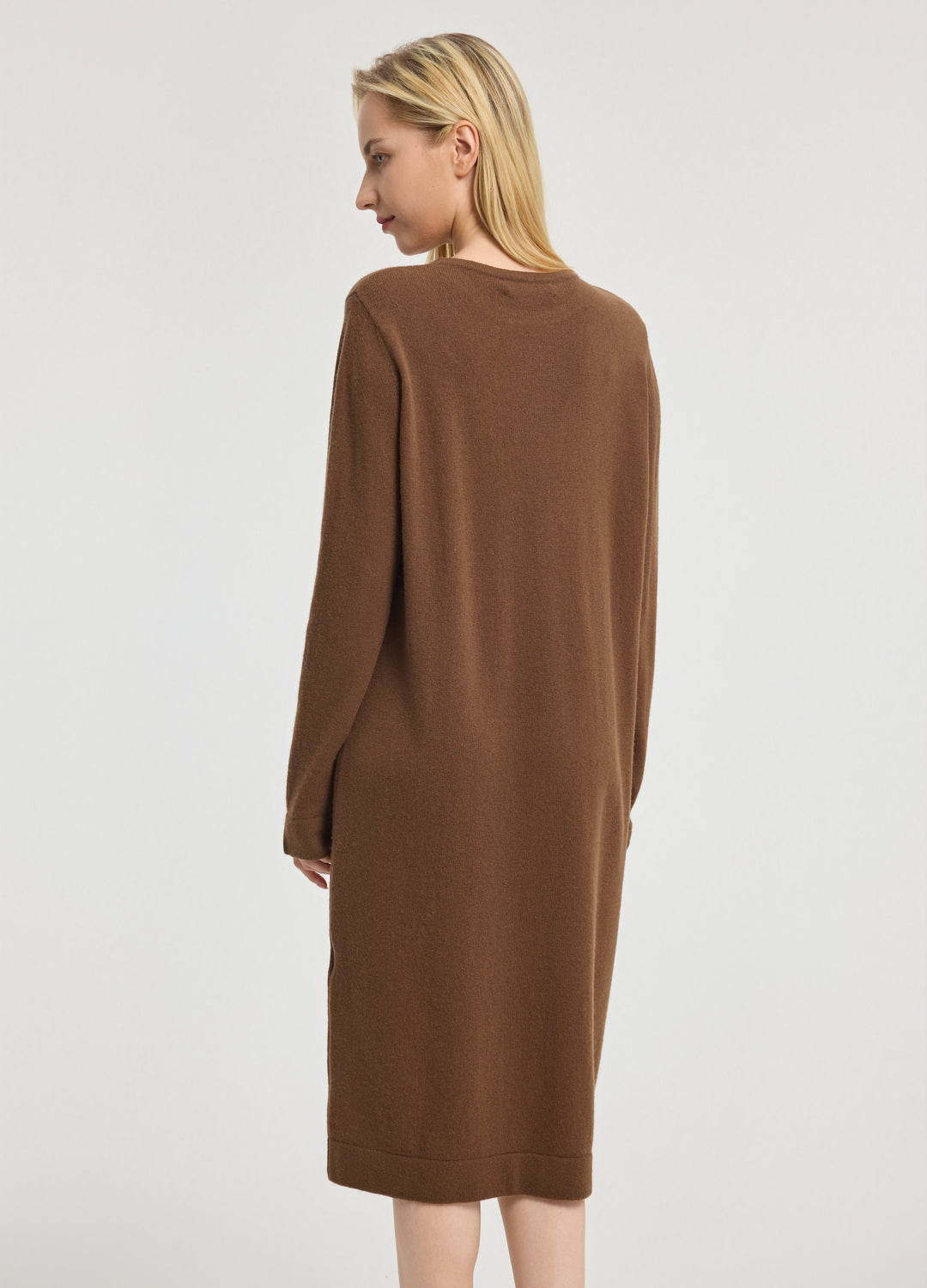 Cashmere Crew Neck Dress