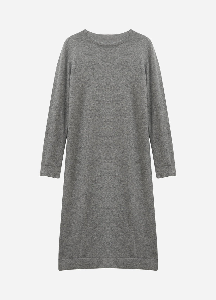 Cashmere Crew Neck Dress