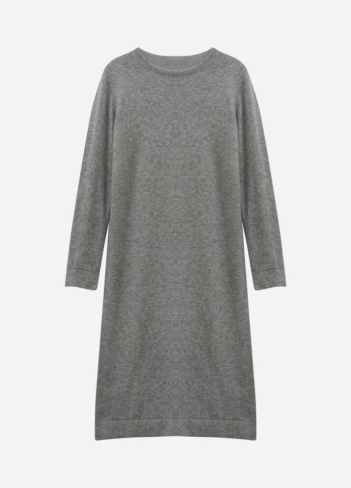 Cashmere Crew Neck Dress