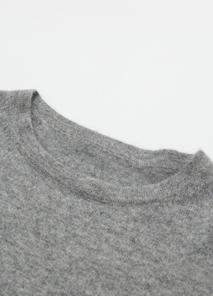 Cashmere Crew Neck Dress
