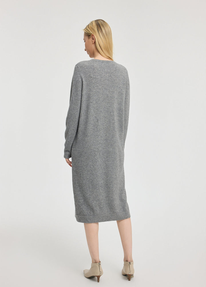 Cashmere Crew Neck Dress