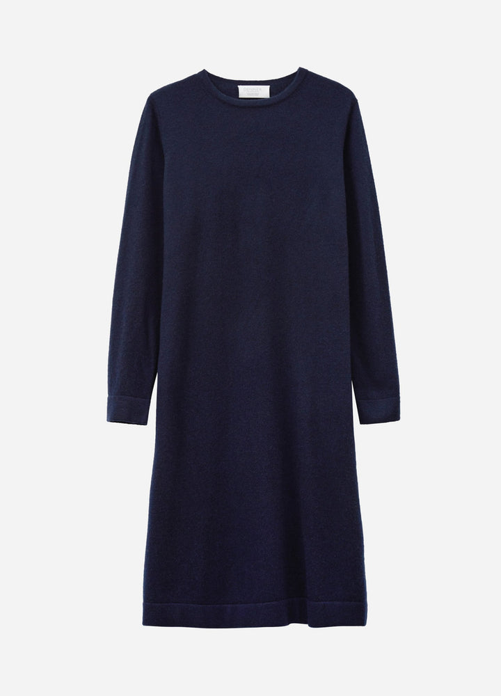 Cashmere Crew Neck Dress