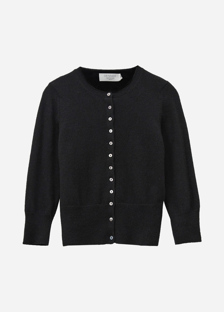 Cashmere Cropped Cardigan