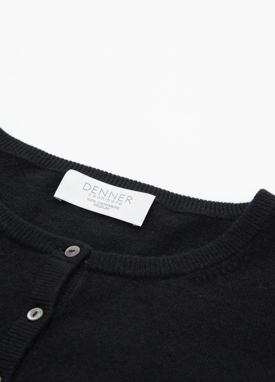 Cashmere Cropped Cardigan