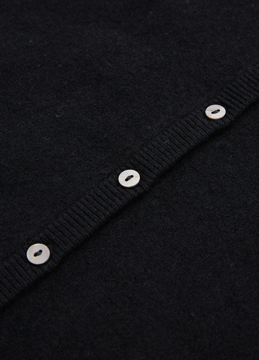 Cashmere Cropped Cardigan