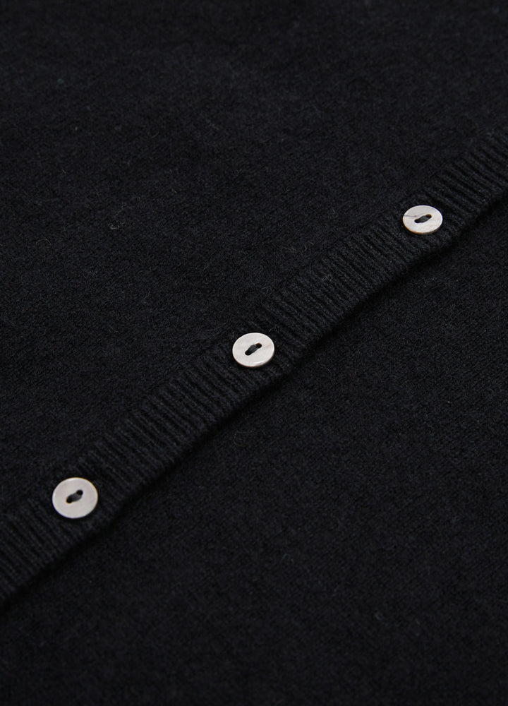 Cashmere Cropped Cardigan