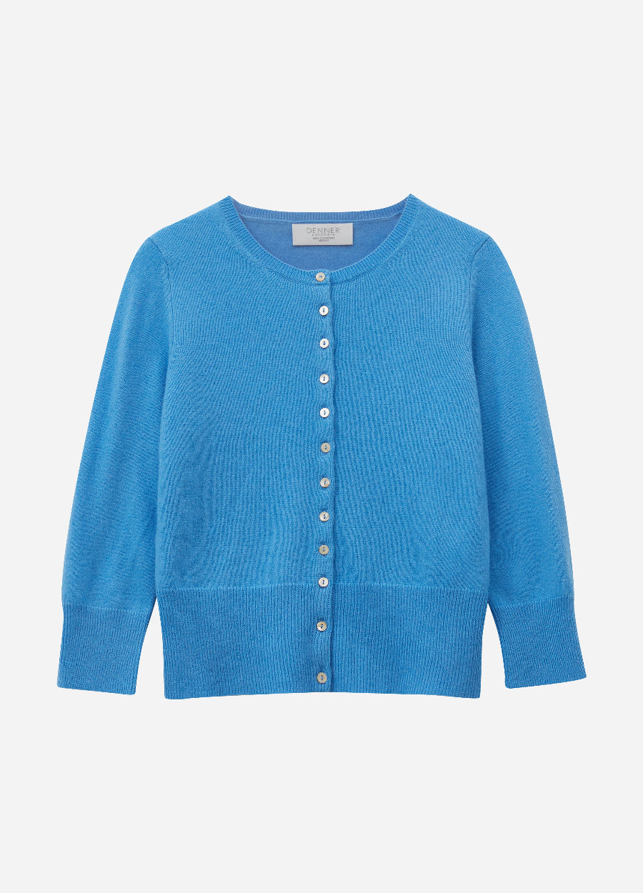 Cashmere Cropped Cardigan