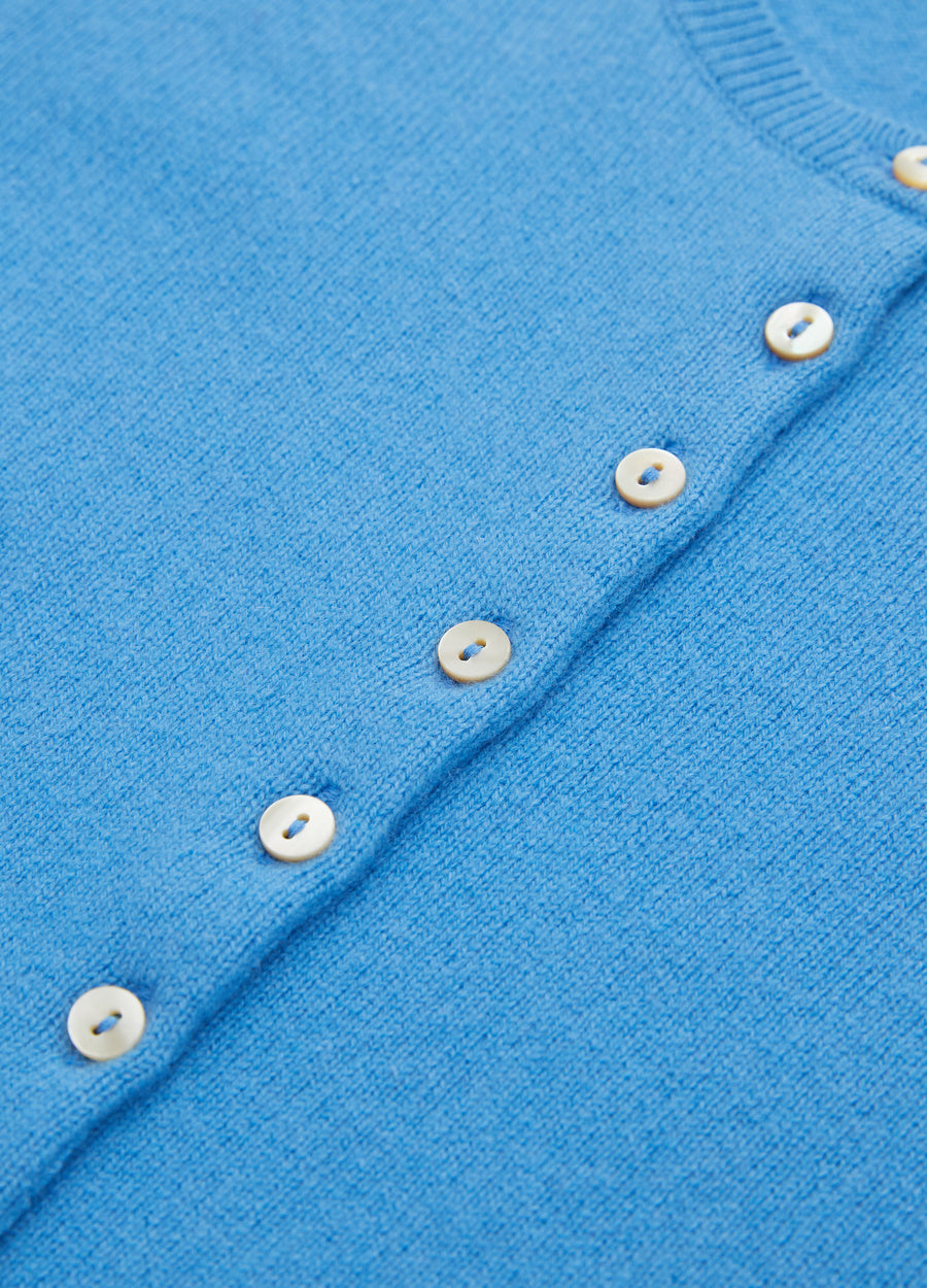 Cashmere Cropped Cardigan