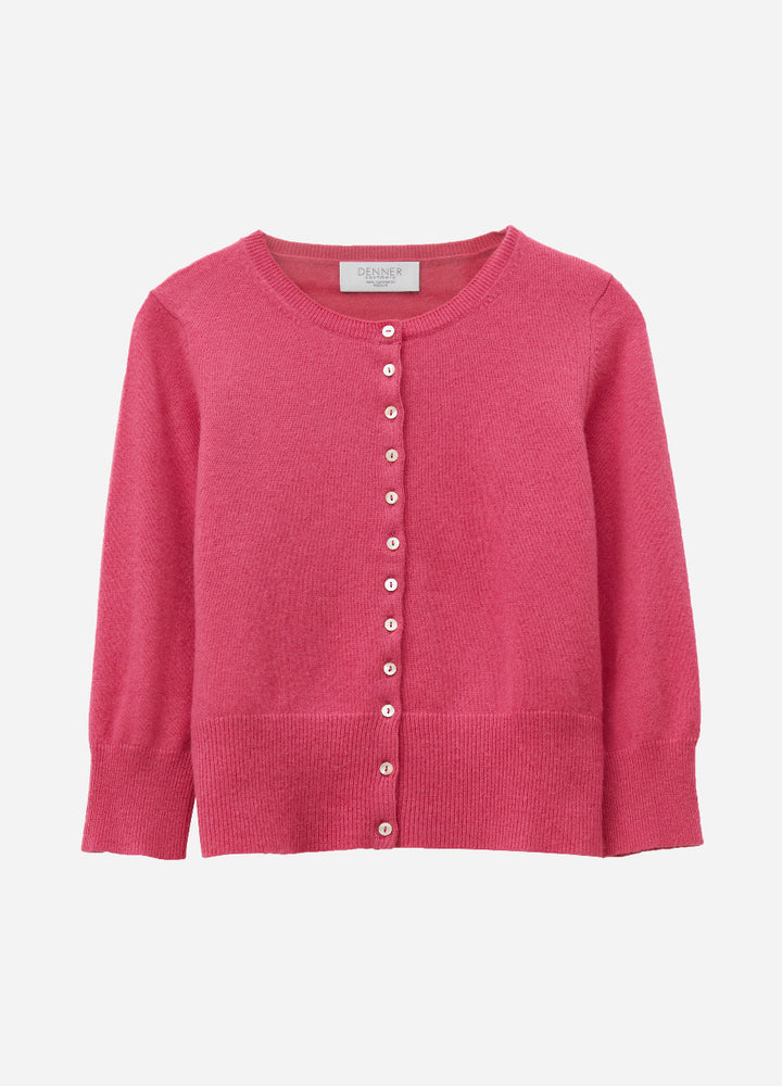 Cashmere Cropped Cardigan