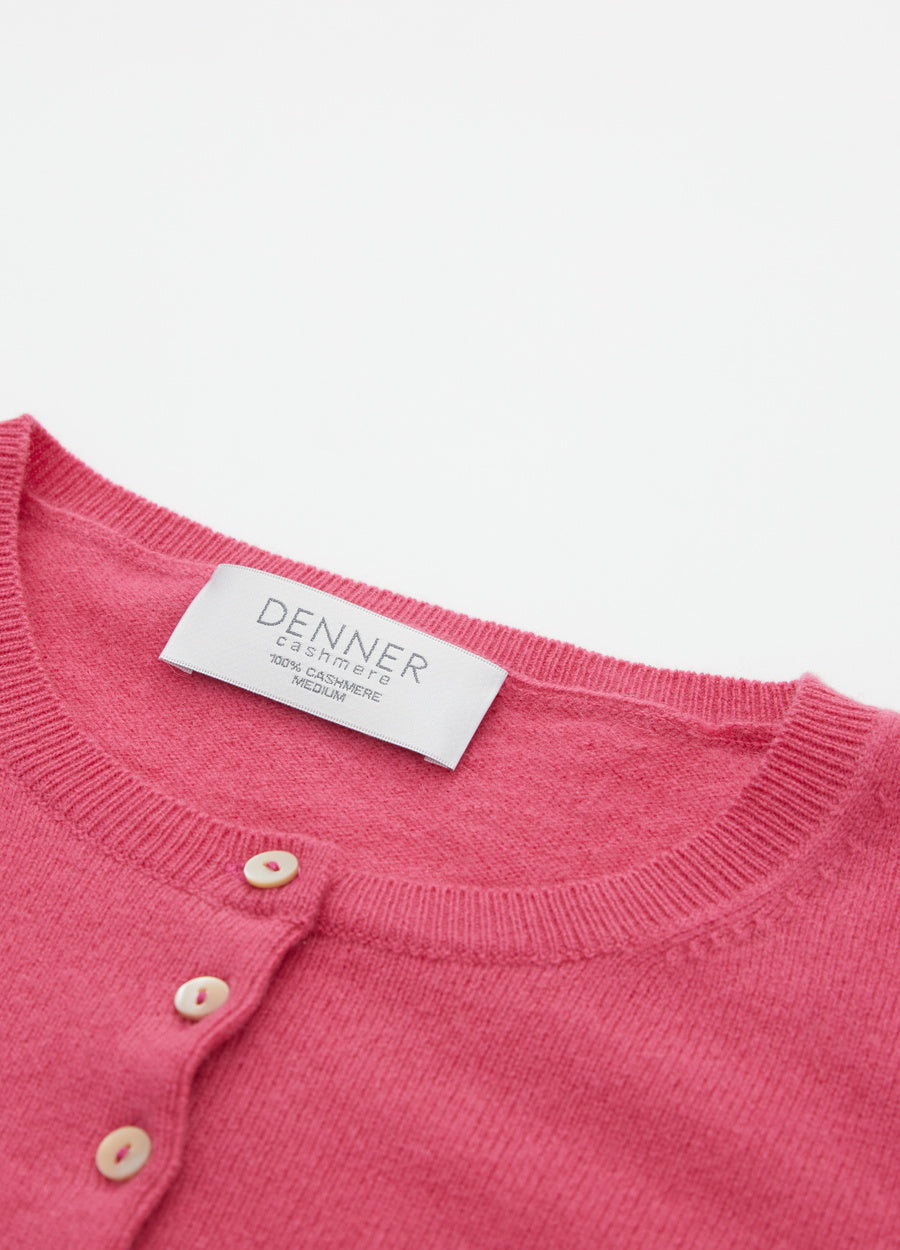 Cashmere Cropped Cardigan