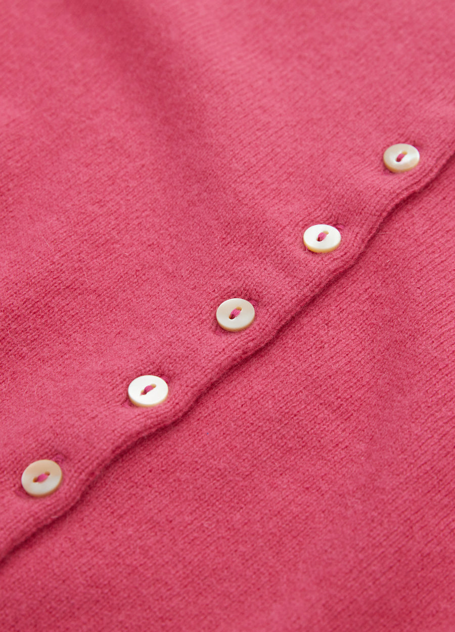 Cashmere Cropped Cardigan