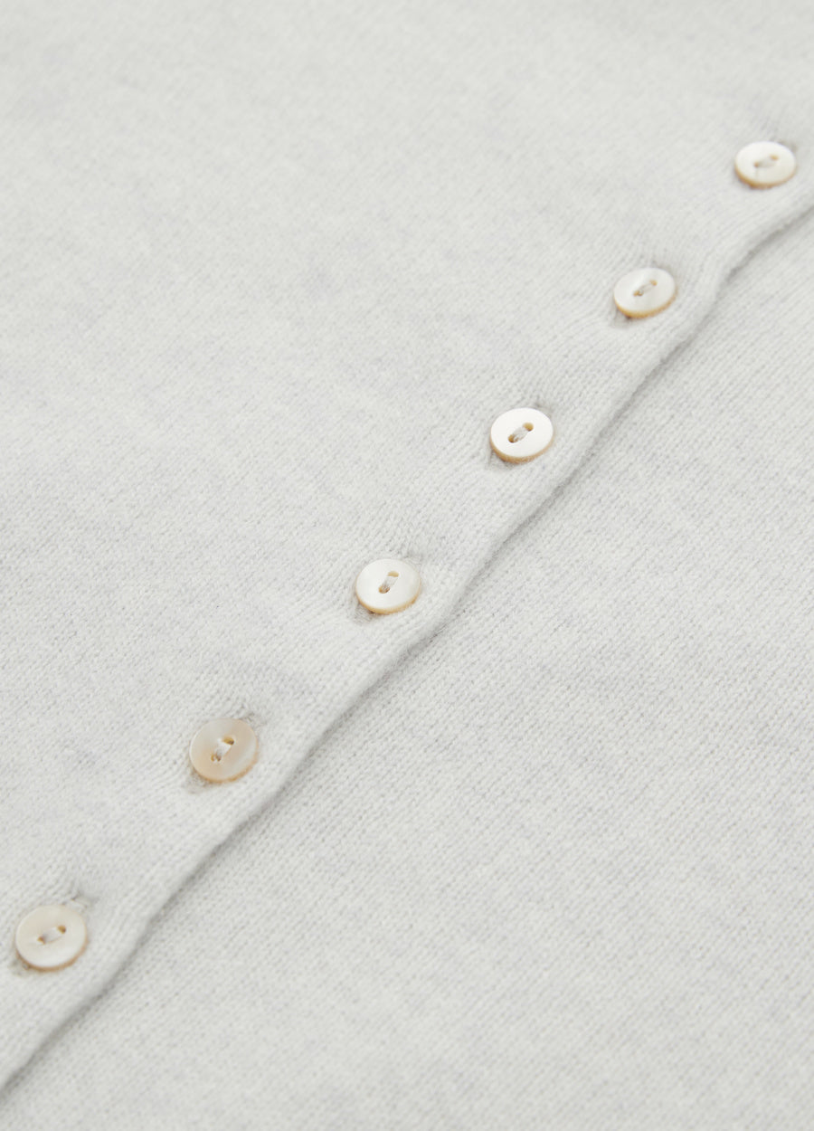 Cashmere Cropped Cardigan