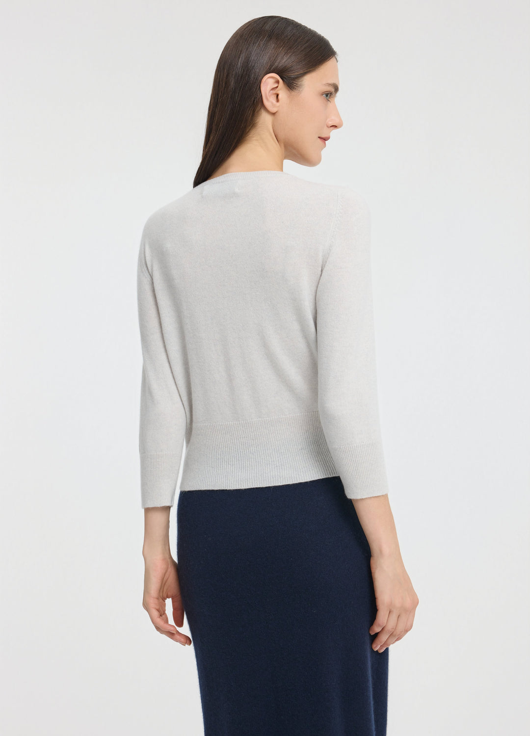 Cashmere Cropped Cardigan