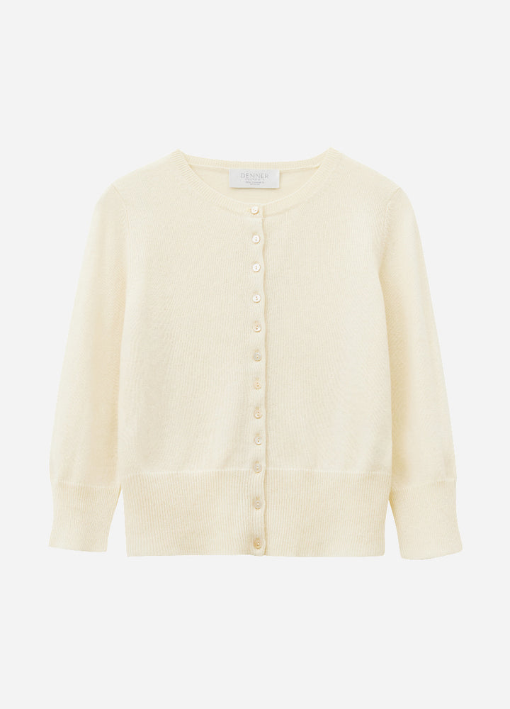 Cashmere Cropped Cardigan