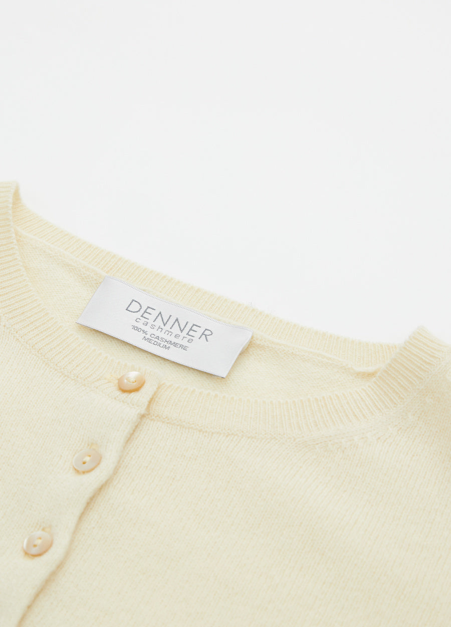 Cashmere Cropped Cardigan