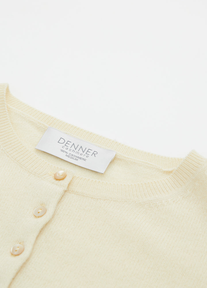 Cashmere Cropped Cardigan