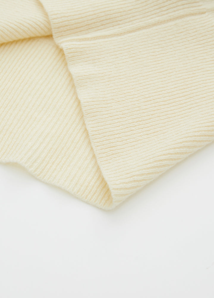 Cashmere Cropped Cardigan