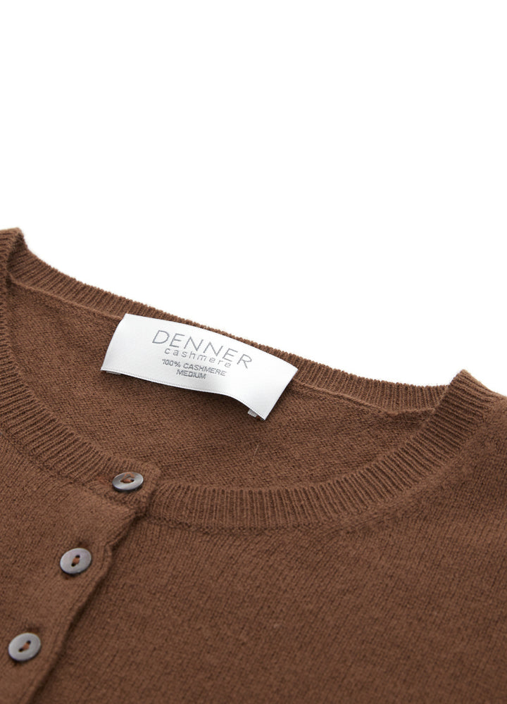 Cashmere Cropped Cardigan