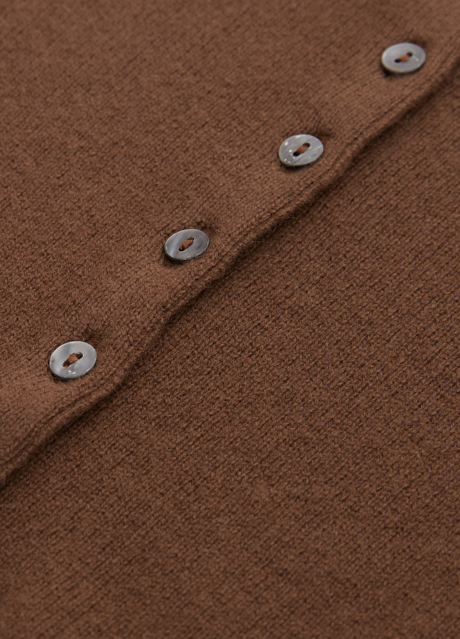 Cashmere Cropped Cardigan