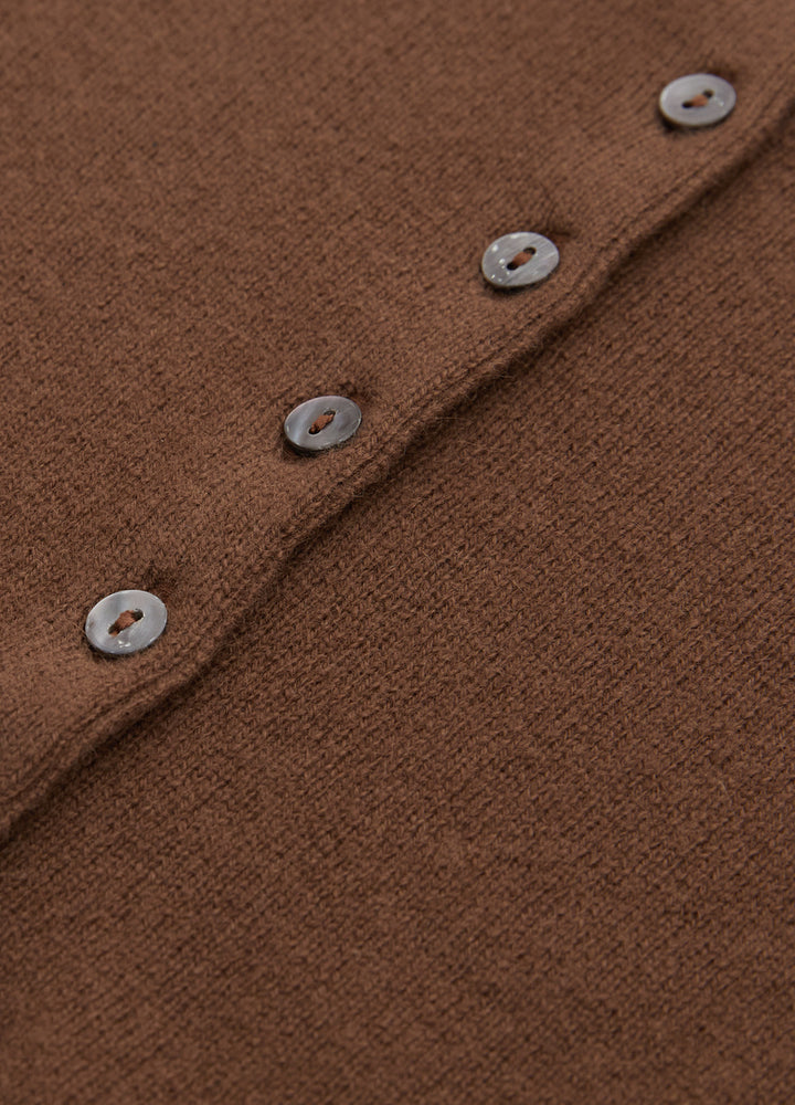 Cashmere Cropped Cardigan
