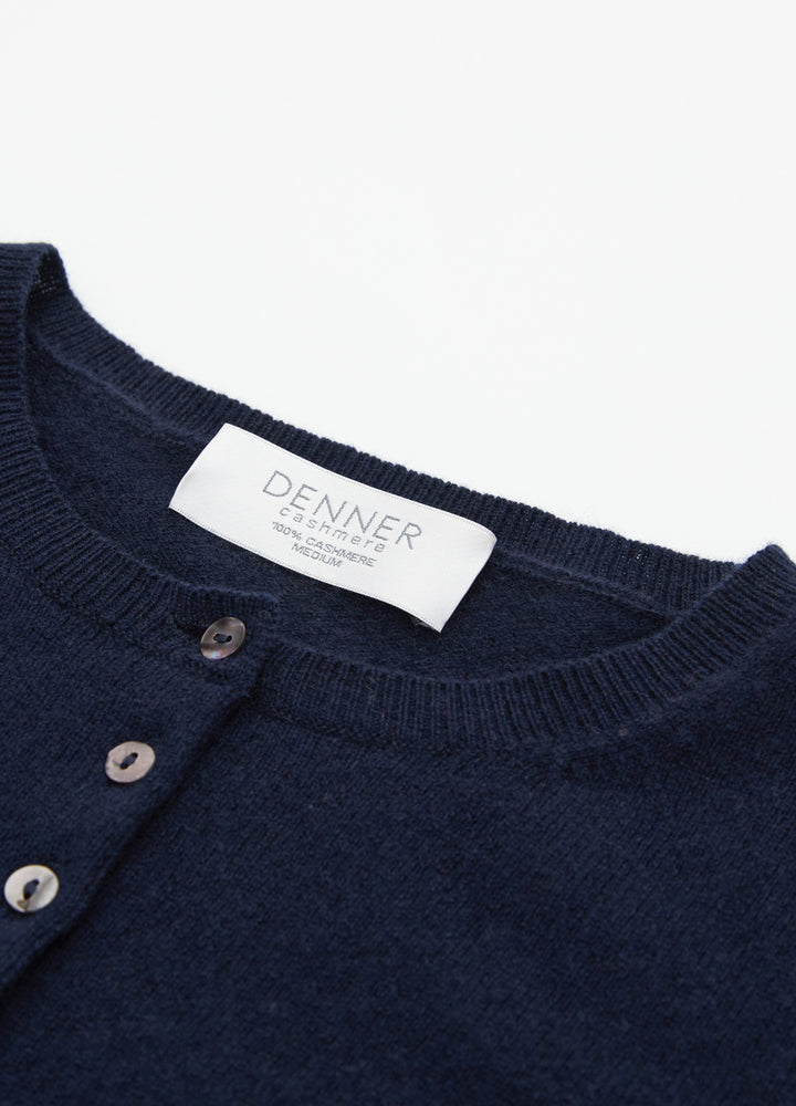 Cashmere Cropped Cardigan
