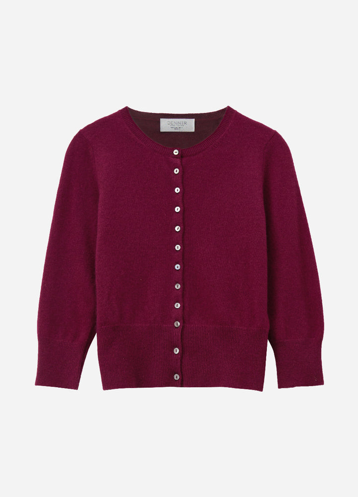 Cashmere Cropped Cardigan