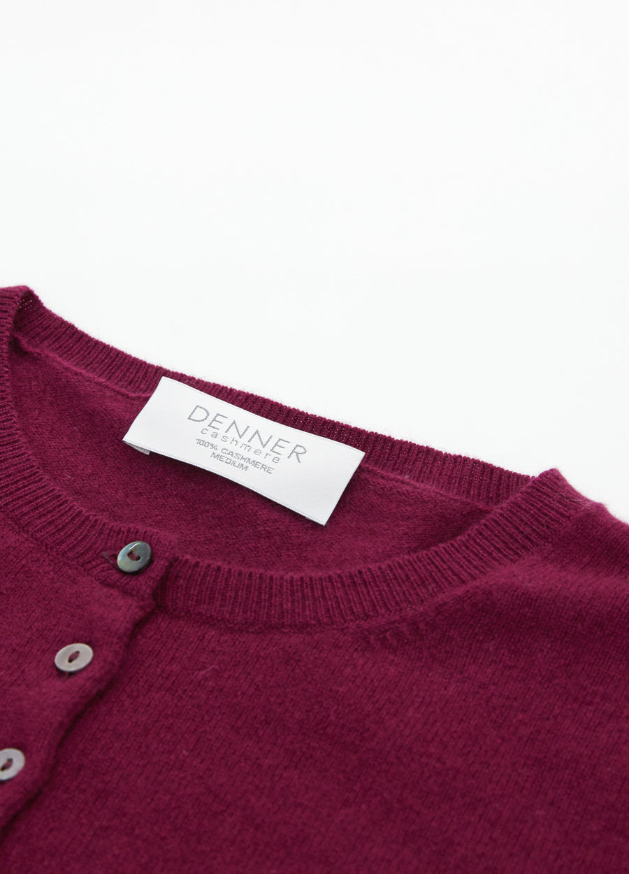 Cashmere Cropped Cardigan