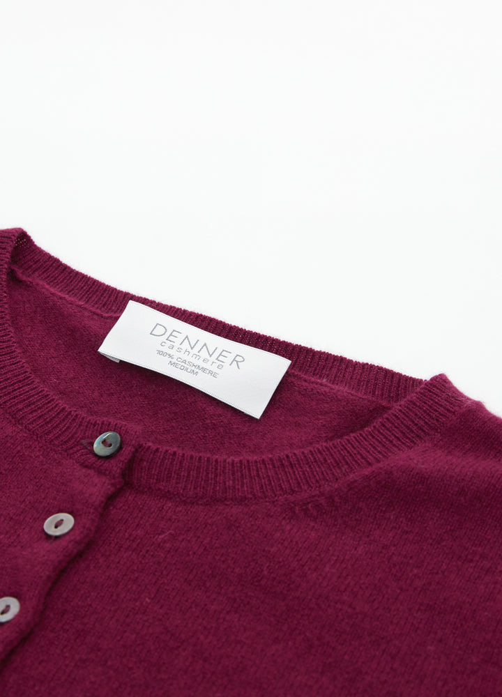 Cashmere Cropped Cardigan