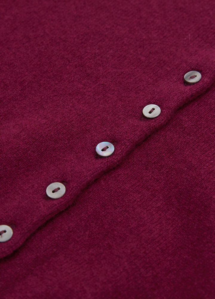 Cashmere Cropped Cardigan