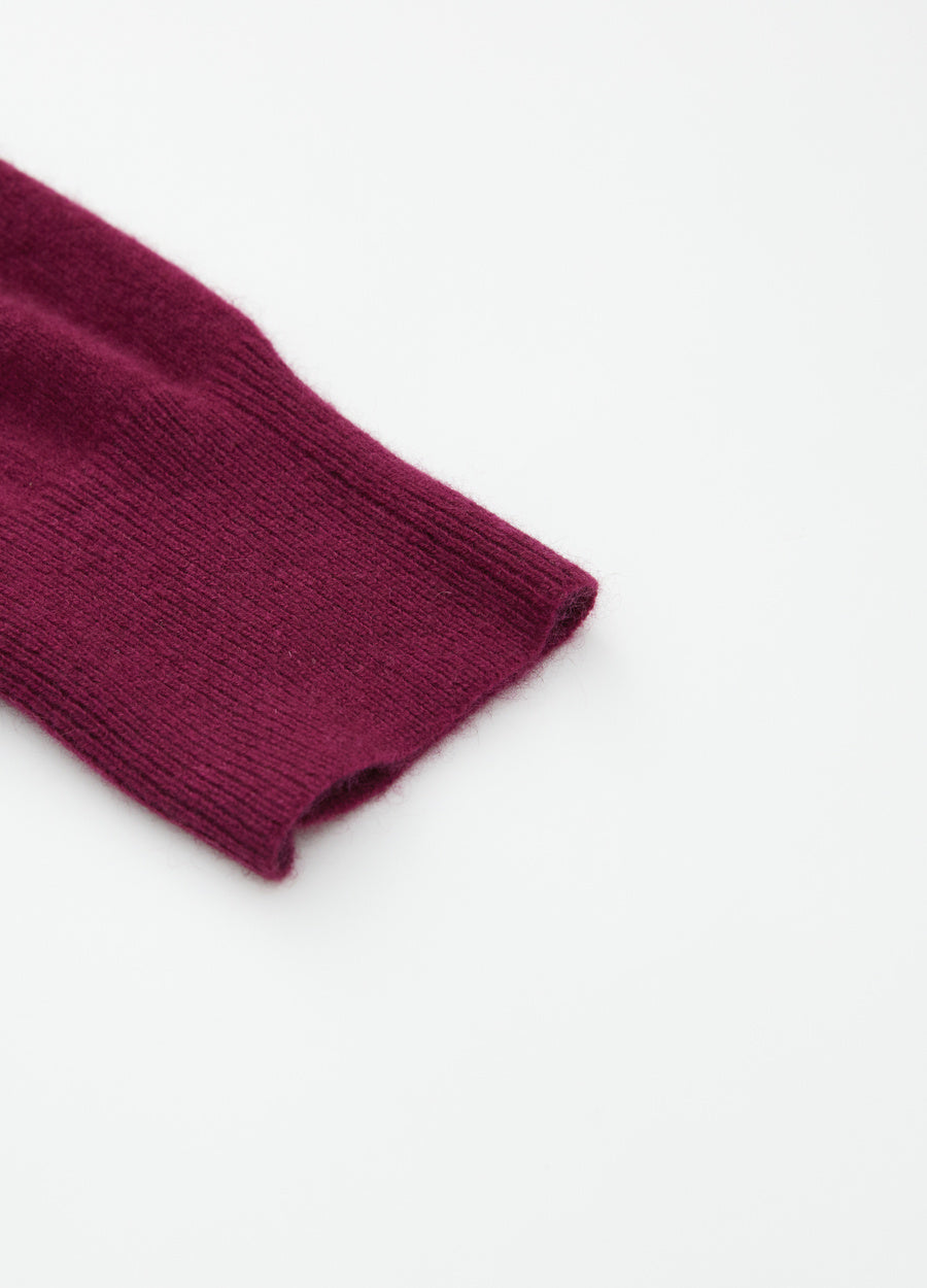 Cashmere Cropped Cardigan