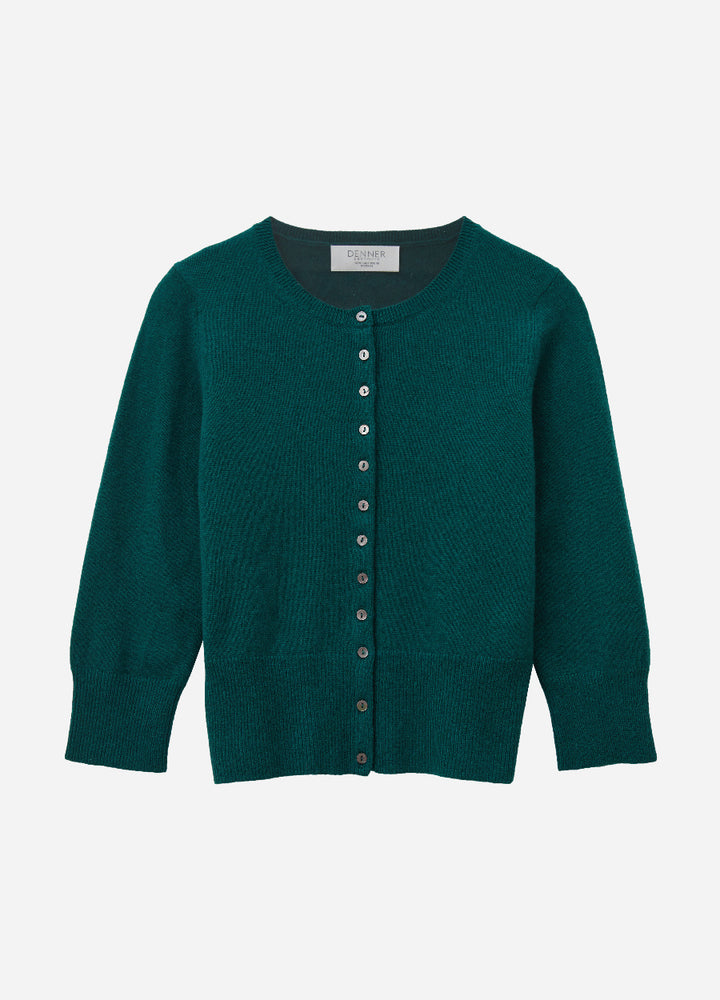 Cashmere Cropped Cardigan