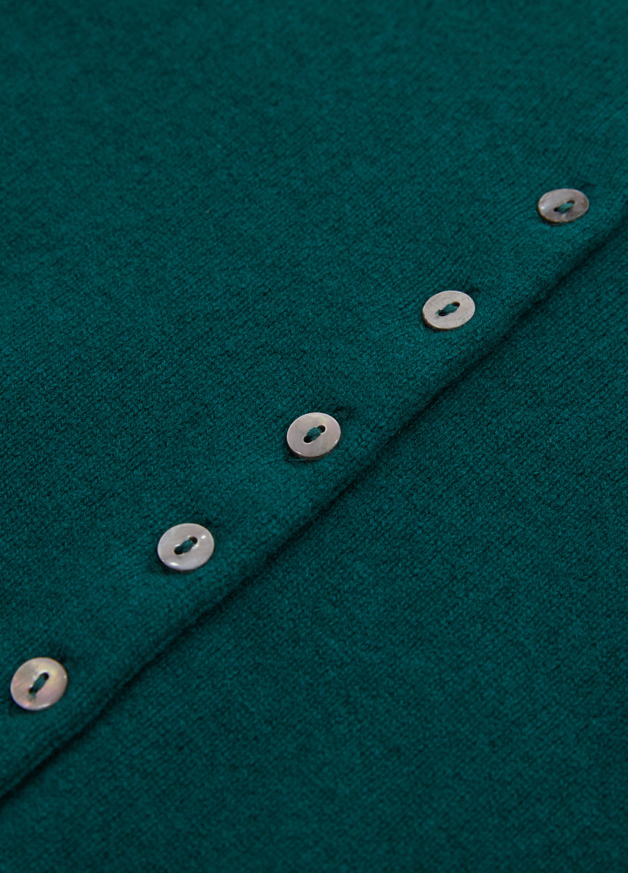 Cashmere Cropped Cardigan