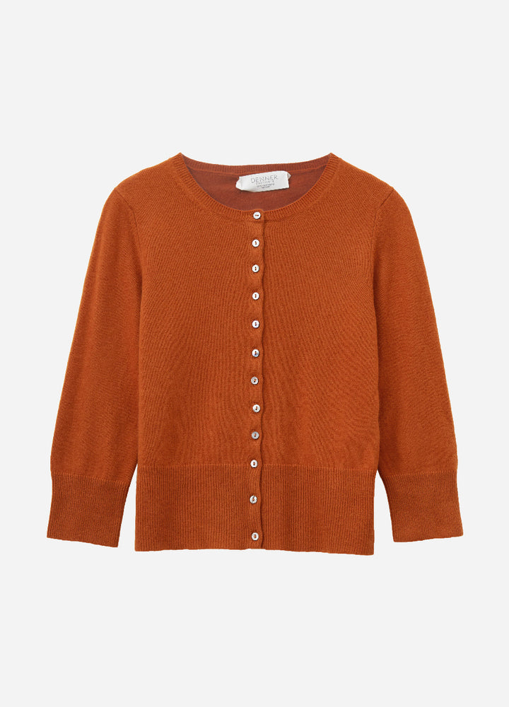 Cashmere Cropped Cardigan