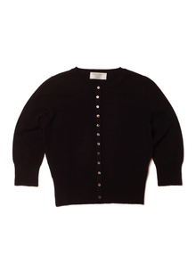Cashmere Cropped Cardigan