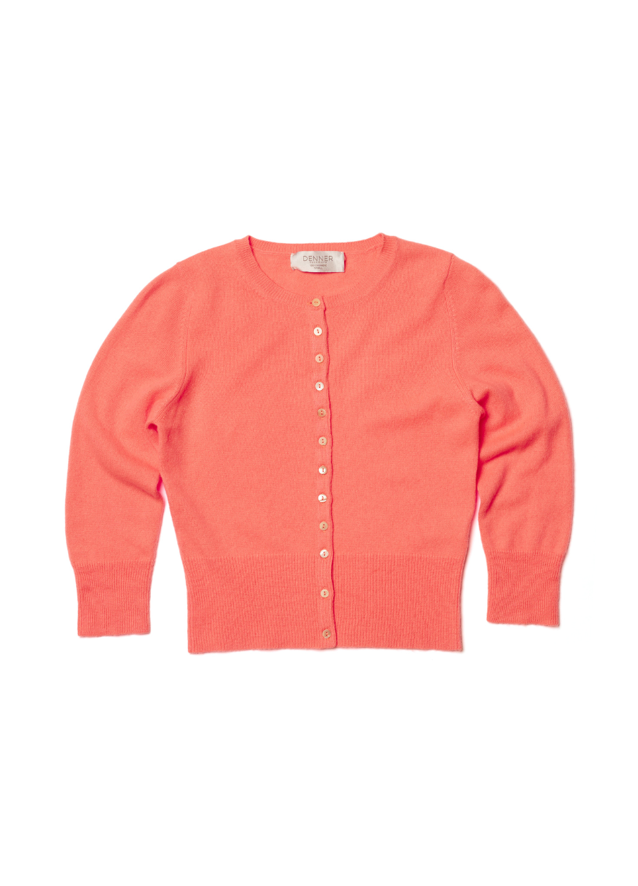 Cashmere Cropped Cardigan