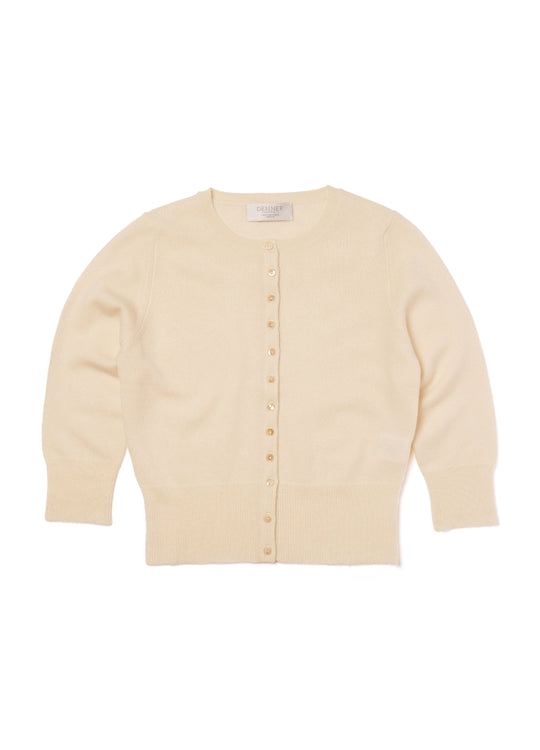 Cashmere Cropped Cardigan