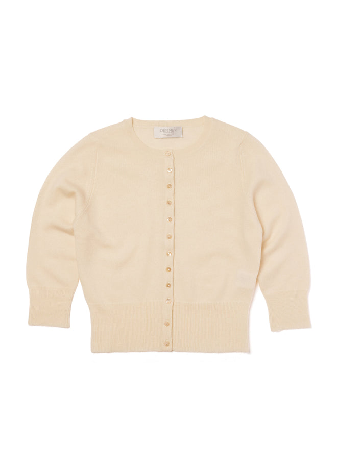 Cashmere Cropped Cardigan