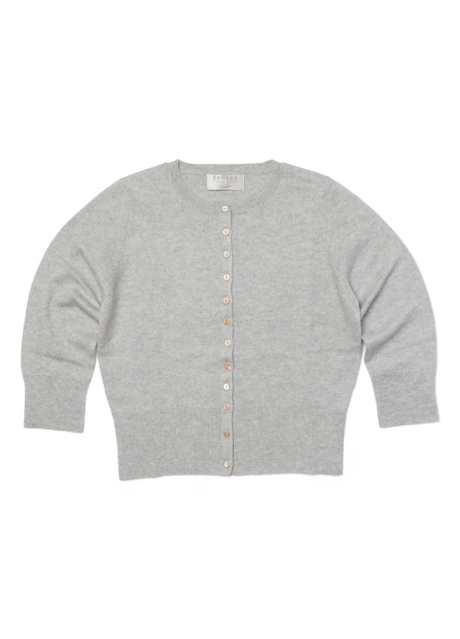 Cashmere Cropped Cardigan