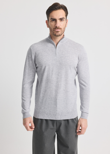 Men's Knightsbridge Quarter Zip (Cashtouch)