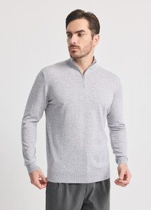 Men's Knightsbridge Quarter Zip (Cashtouch)