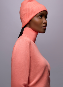 Cashmere Polo-Neck Top