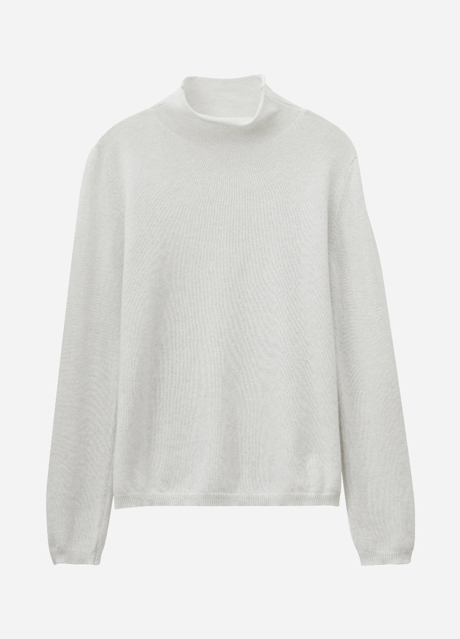 Cashmere Dulwich Funnel-Neck Jumper