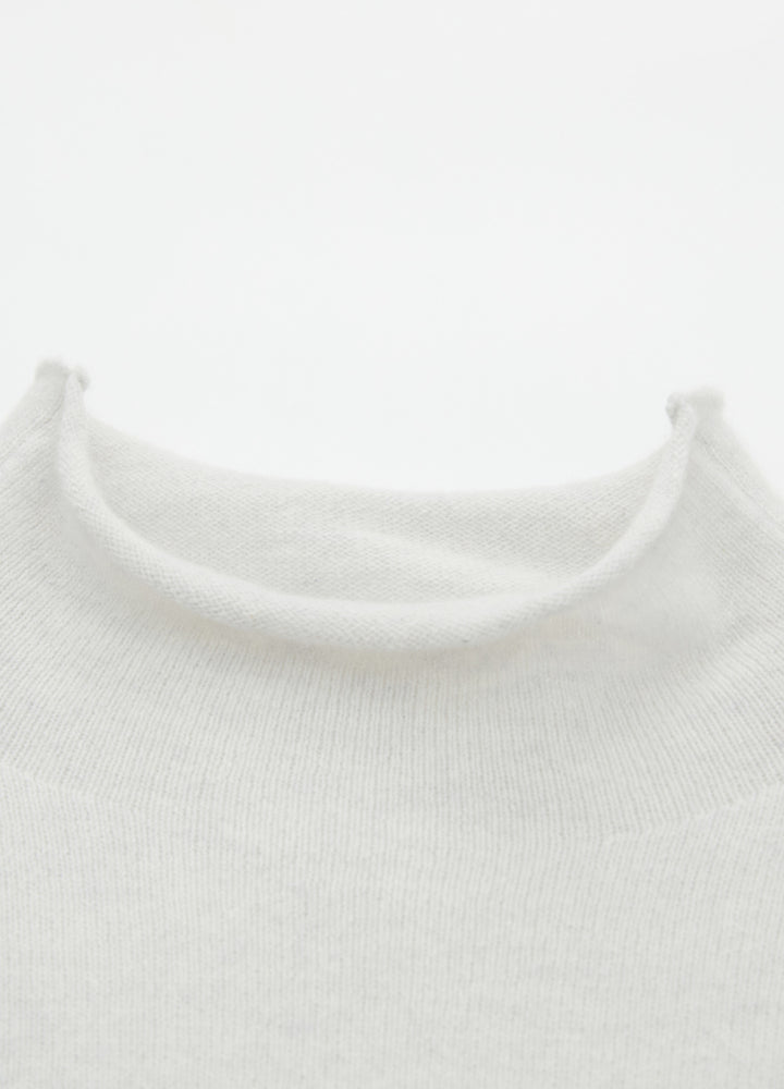 Cashmere Dulwich Funnel-Neck Jumper