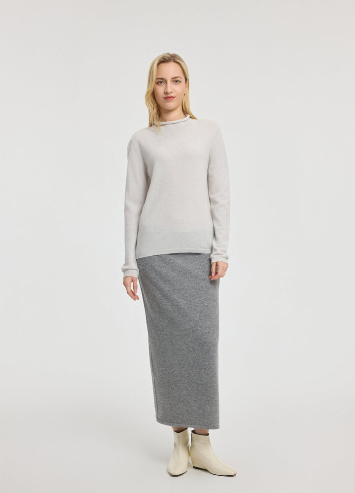 Cashmere Dulwich Funnel-Neck Jumper