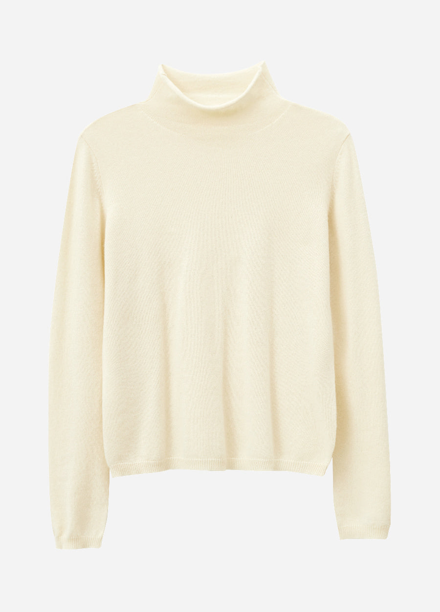 Cashmere Dulwich Funnel-Neck Jumper